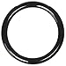M2M Metal C-ring, Black With Stainless Steel Band, Includes Bag, 1.75