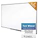 Office Marshal Professional Magnetic Dry Erase Board | White Board | Test Score: Excellent (A/1.3) - 24 x 18\