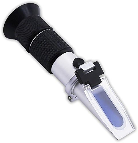 58 to 90 Percent ATC Brix Refractometer Brix Baume Water