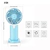 Lidasen-Mini-Handheld-Portable-Fan-USB-Fan-Rechargeable-Battery-2400-mAh-Desk-Table-Fan-Cooling-Electric-Fan-3-Speeds-for-Home-Travel-Office-Sport-Outdoor-School-Blue Lidasen Mini Handheld Portable Fan, USB Fan Rechargeable Battery 2400 mAh, Desk Table Fan Cooling Electric Fan 3 Speeds…