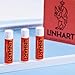 LINHART 100% Natural Beeswax Lip Balm – SPF 15 Lip Balm with Organic Moisturizing Ingredients – Vanilla Mint Flavor (4 Pack)