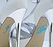 Derker 2 Wedding Rhinestone Shoes Applique Decals Stickers - - 
