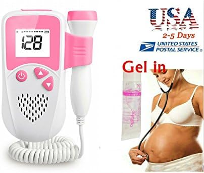Fentec Baby Sounds Heartbeat Monitor Portable Listening Device , Hear Your Baby’s Sounds and Movements (A)