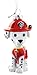 Paw Patrol Marshall Dalmatian Firefighter Puppy Blow Mold Christmas Ornament