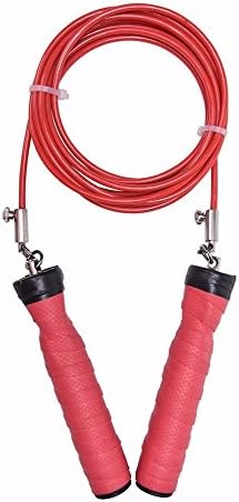 Crossfit Skipping Rope for Fitness, High Speed Cable, Ball Bearings & Anti-Slip Handles – Pro Sports, Crossfit, Boxing, Training with FREE Carry Bag