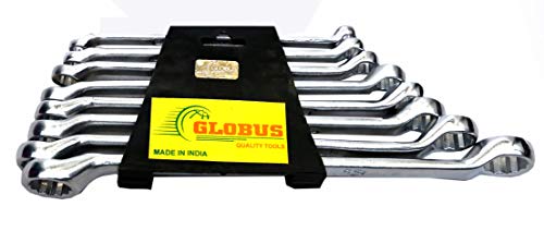 GLOBUS Ring Spanner Set/ 8 PCS (Pack of 8 PCS)