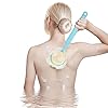 ApisNest-2-in-1-Bath-Body-Wash-Brush-And-Soft-Loofahs-Body-Sponges-Back-ScrubberLong-Handled-Shower-Dry-Skin-Brush-With-Ball-Mesh-Luffa-Pouf-Sponge ApisNest 2-in-1 Bath Body Wash Brush And Soft Loofahs Body Sponges Back Scrubber,Long Handled Shower Dry Skin Brush With…