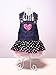 Kailian Dog Cowboy Dress Lovely Cute Dog Doggie Puppy Summer Clothes Dog Denim Skirt Medium