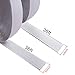 Jackwood 36 Feet Self Adhesive Hook and Loop Tape Roll Sticky Back Strip Adhesive Backed Fabric Fastener Mounting Tape for Picture and Tools Hanging Pedal Board Fastening (3/4 INCH, White)