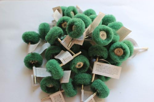 36 PC Polishers Buffers Abrasive 1" Wheels Fits Dremel Grit 150