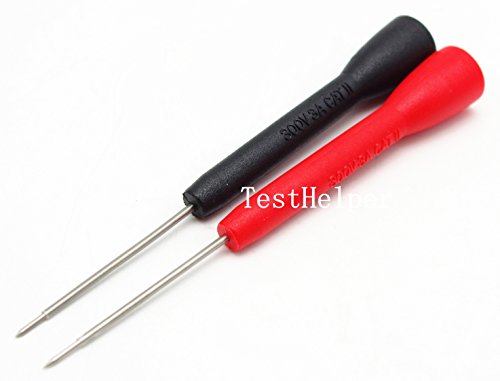 TestHelper TP620 Needle Length:50.5mm Piercing Needle Non-destructive test probe Use for Multimeter Test Leads Meter Test Lead