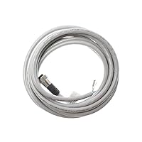 Mencom MINDT-5MP-5M DeviceNet MIN-Trunk Shielded 5-Pin M12 Male Cable Assembly, 5-Meter