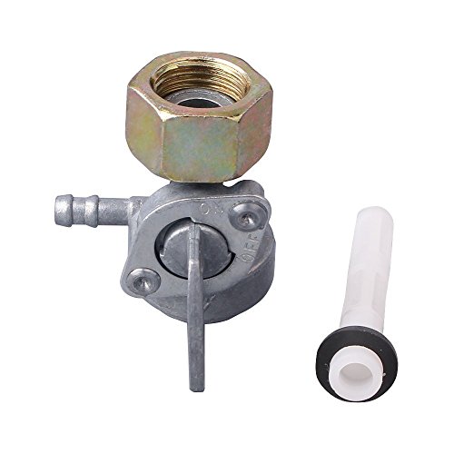 BougeRV 2 PCS Gas Tank Fuel Switch Valve Pump Petcock for Chinese Gasoline Generator 5.5hp 6.5hp 7hp 8hp 9hp 11hp 13hp 14h 15hp 16hp 168F 163CC 196CC 170F 208CC 211CC 173F 177F 182F 188F -16mm x 1.5mm