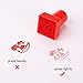 Assorted Stamps 24 Pack for Kids Self-Ink Stamps for Holiday Party Favors, 24 Different Designs, 6 Assorted Colors