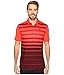 Nike 2016 Mobility Fade Stripe Golf Polo Shirt Red Medium
