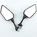 Iglobalbuy Black Left Right Rear View Mirrors For KAWASAKI NINJA 2008-2013 09 10 250R EX250
