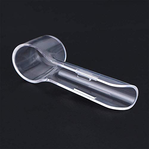 Fit Braun Oral - B Tooth Brush Cover 2 count - Clear Cover Only by B.N.D set of two