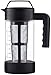 Cold Brew Coffee Maker & Iced Tea, 1 Liter Airtight Sealed Best Borosilicate Glass Pitcher with Micro Filter and Silicone Bumper By Pijio