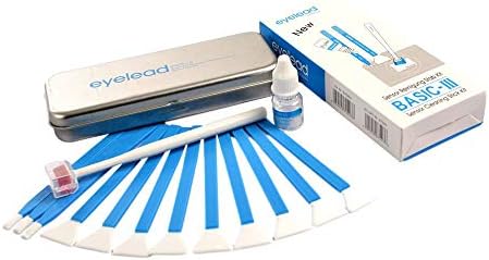 Eyelead SCK-2B Sensor Gel Stick Cleaning Kit with Fluid, 24mm/3mm Swabs, VCP-1 Paper Only for Sony Leica
