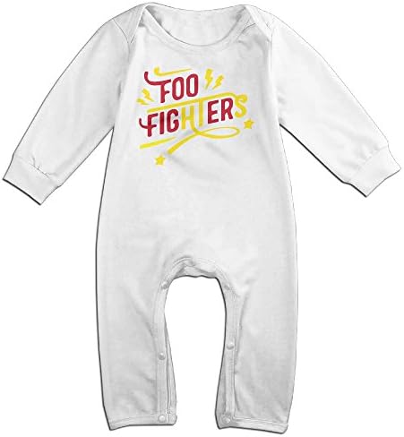 Foo Fighters Baby Onesie Bodysuit Toddler Romper White 24 Months