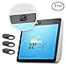 Olixar Amazon Echo Show (2nd Gen) Webcam Cover - Camera Privacy Slide - Compatible with Laptops, Tablets & Smartphones - Olixar Anti Hack - Black - 3 Pack primary