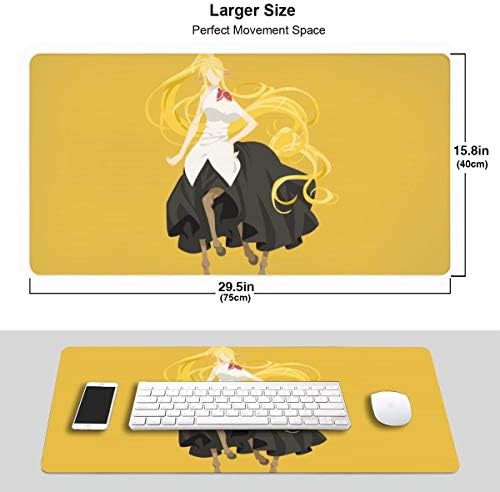 Lotin J マウスパッド馬 女の子 デスクマット 大型おしゃれ 滑り止め ゲーム用 40 75cm B07v2m7dbb 1 624円