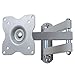 VideoSecu Swing Articulating Arm TV Wall Mount Bracket for 12'-24', some models up to 26' 27',with VESA 100/75mm Flat Panel Screen TV and Monitors Silver A2D