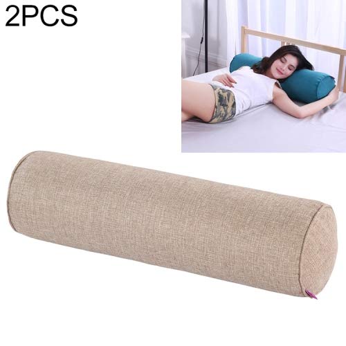 Generic 2 Pcs Maternity Pillow Cotton Linen Neck Headrest Body