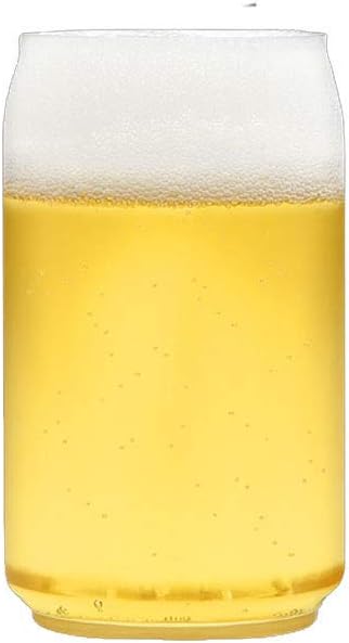 The Perfect Pint Mini 5 oz Man Cans, Premium Unbreakable Dishwasher Safe BPA-Free  Beer   Can  Cups and Flight Glasses, Made  in  the USA (Pack of 6)