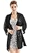 Alivila.Y Fashion Womens Chiffon Scarf Wrap Bridal Wedding Scarves Shawl for Bridesmaid-Black Chiffon