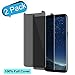 [2-Pack]Samsung Galaxy S8 Plus Privacy Tempered Glass Screen Protector Auideas[Case-Friendly] For Samsung Galaxy S8 Plus[Anti Peeping][9H Hardness][No Bubble][Anti Privacy]