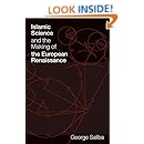Islamic Science and the Making of the European Renaissance (Transformations: Studies in the History of Science and Technology)