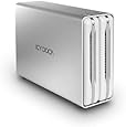 ICY DOCK Tool-less 3.5" SATA III HDD USB 3.0 External RAID Drive Enclosure - ICYRaid Dual Bay MB662U3-2S R1