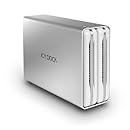 ICY DOCK Tool-less 3.5" SATA III HDD USB 3.0 External RAID Drive Enclosure - ICYRaid Dual Bay MB662U3-2S R1