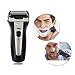 Men's Electric Foil Shaver Wet and Dry Waterproof with Sidebums Pop-Up Trimmer USB Fast Charging One-Key Lock