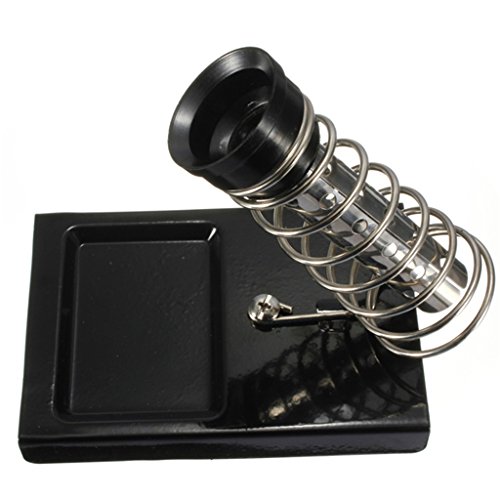 DAOKI Multi Purpose Soldering Iron Gun Stand Holder Support Station Metal Base and Solder Sponge - Thumbnail 4