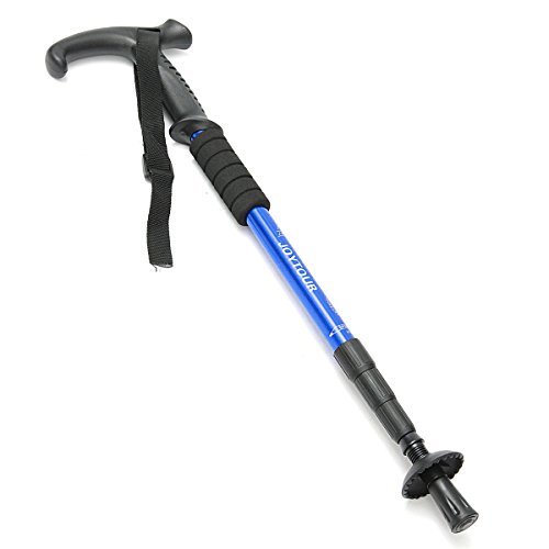 Rod - Section Hiking Walking Climbing Stick Trekking Pole Adjustable Cane Alpenstock - Magnetic Celestial - 1PCs