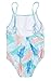 ATTRACO Girls One Piece Swimsuit Swimwear Hawaii Beach Bathing Suit