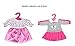 rynhildr 5 Pack 16-18 Inch Doll Clothes