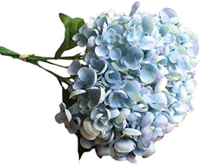 TATGB home Artificial Silk Fake Flowers Peony Floral Wedding Bouquet Bridal Hydrangea Decor MW44614