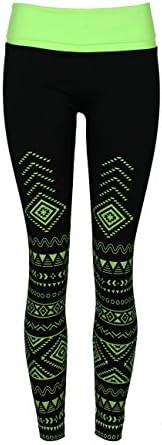 Crush Womens High-Waist Fold-Over Seamless Active Wear Leggings