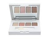 Estée Lauder Pure Color Eyeshadow 4 Color Palette (50-Sandbar Beige (Matte), 47-Nude Fresco (Satin), 18-Sepla Sand (Satin), 04-Wild Sable (Matte)).