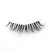 Lunamoon Invisible Transparent Band 3D Mink Fur Fake Eyelashes Women's Makeup False Lashes Hand-made Mink Lash 1 Pair Pack (TD04)