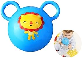 Baby Cartoon Balls Hand Bouncing Ball Toys Inflatable Cartoon Animal Jumping Bounce Stress Toy Mouse Ears Shape Cartoon Lion Pattern Balance Balls For Kids Infant And Boys Girls Buy Online At Best