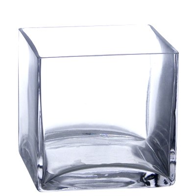 Amazon Com Candles4less Bulk 12 Pieces 5 Clear Glass Square