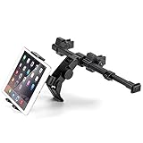 iKross Car Headrest Cradle Mount Holder with Center Extension fits 7-12-Inch Tablets for Apple iPad Pro/Air/Mini, Samsung Galaxy Tab, Microsoft Surface Pro, ASUS ZenPad 3S 10, Nintendo Switch