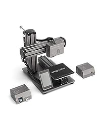 Snapmaker Impresora 3D 3 en 1 (Impresión 3D   Talla CNC   Grabado por láser), Construcción completamente metálica, Herramienta de fabricación digital de nivel básico, Software fácil de usar, Filamento de PLA , versión actualizada