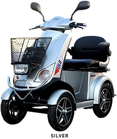 Amazon アクセス 電動ミニカー 一人乗り 4輪 シルドlx4w L リチウム電池モデル ミニカー登録 ヘルメット不要 最高速度 H シルバー オートバイ 電動バイク バギー 車 バイク