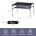 MOON LENCE Lightweight Portable Camping Table Compact Outdoor Aluminum Folding Table for Picnic Climbing