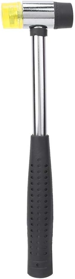Alomejor Multifunctional Fret Hammer Guitar Double Headed Fret Hammer DIY Hand Tool with Rubber Plastic for Luthiers - Image 3